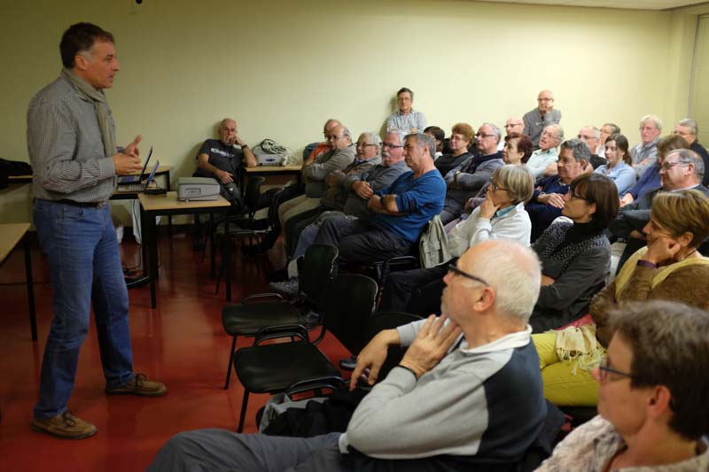 Conférence photo animalière à Cesson en Région parisienne.