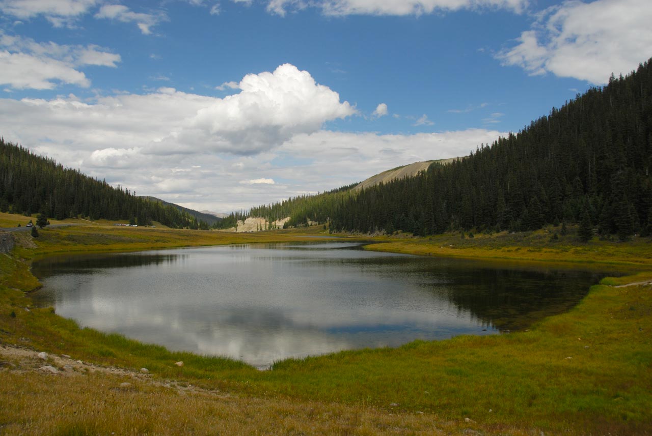 The Rocky Mountains in Colorado in United States.
