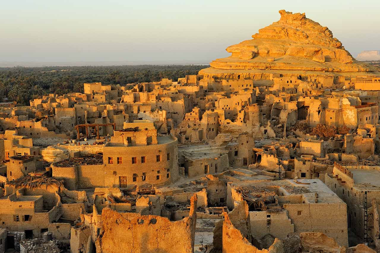 Siwa oasis in Egypt.