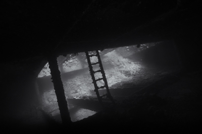 The Umbria wreck laying off the coast of Sudan. Photographs by Amar Guillen.