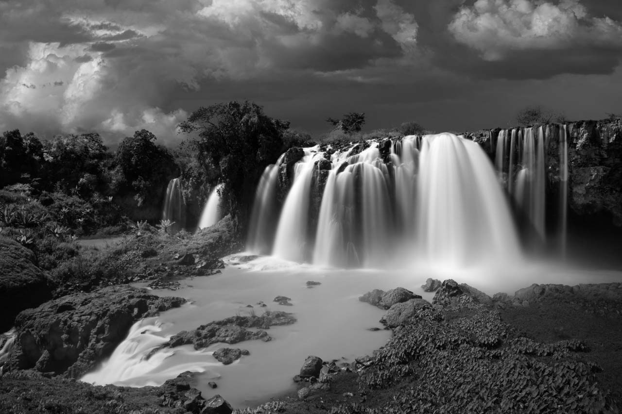 Cascade du nil bleu en Ethiopie. Amar Guillen, photographe