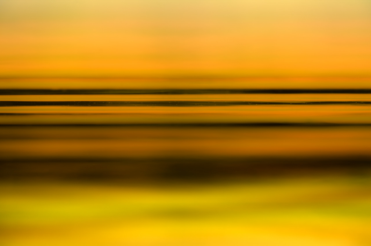 Abstract photo of ridles on water