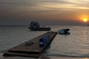Marsa Nakari au lever de soleil.