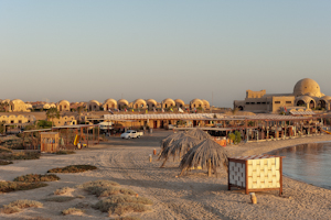 Marsa Shagra au lever de soleil.
