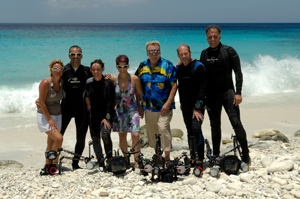 Le groupe de participants au safari de Bonaire/Curaçao.