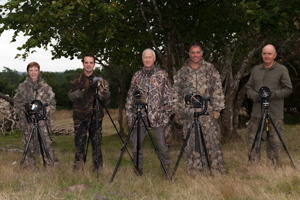 Les participants au voyage photo animalière en Charente-Maritime.