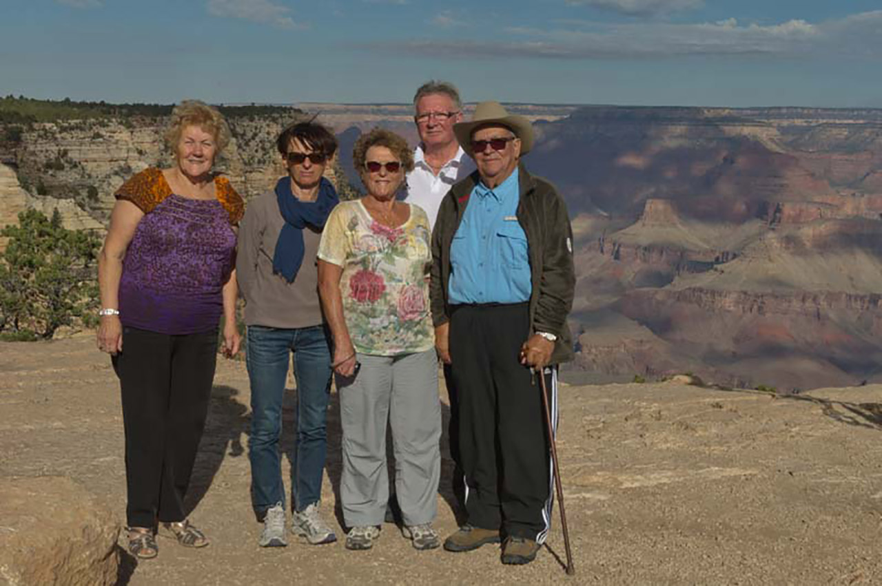 Les participants au voyage photo de paysages dans l'ouest américain