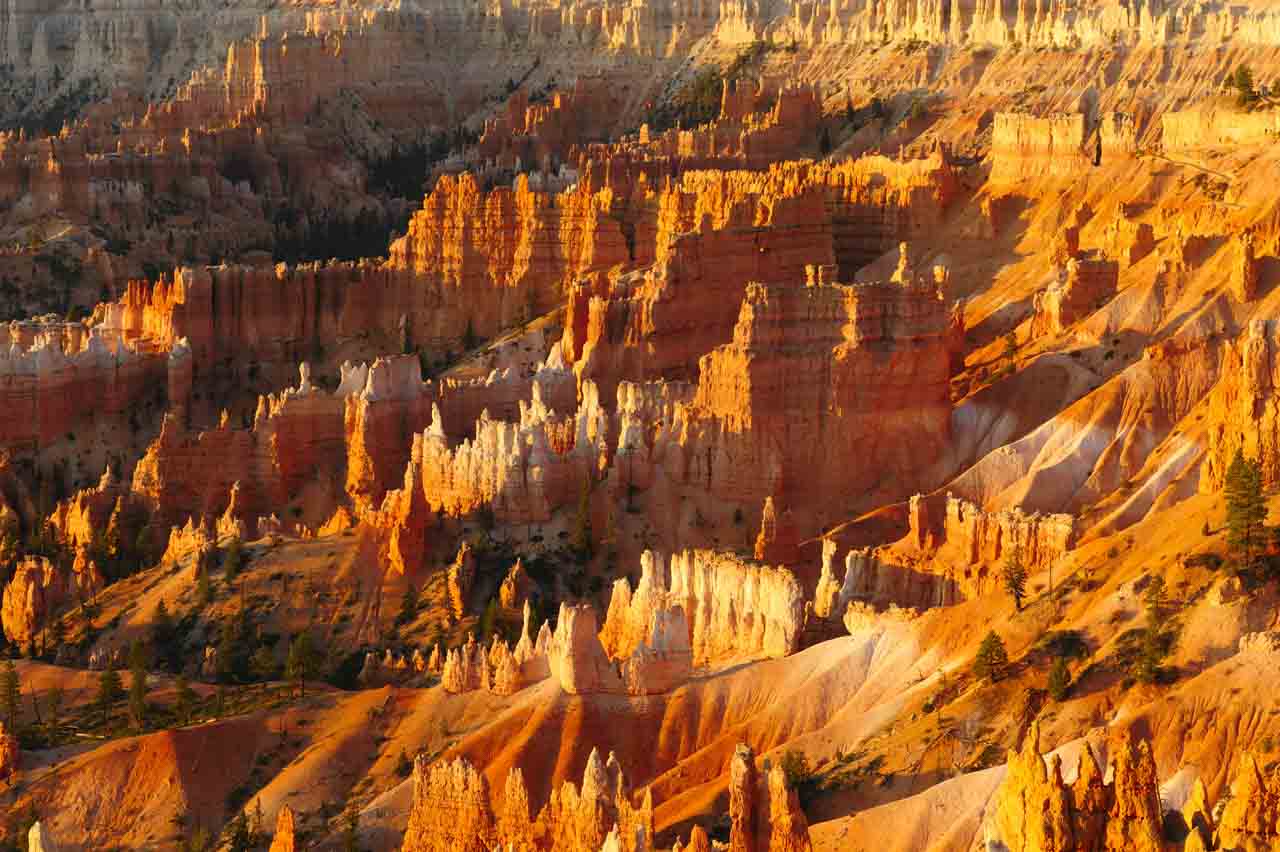 Bryce Canyon dans l'état de l'Utah aux Etats-Unis.