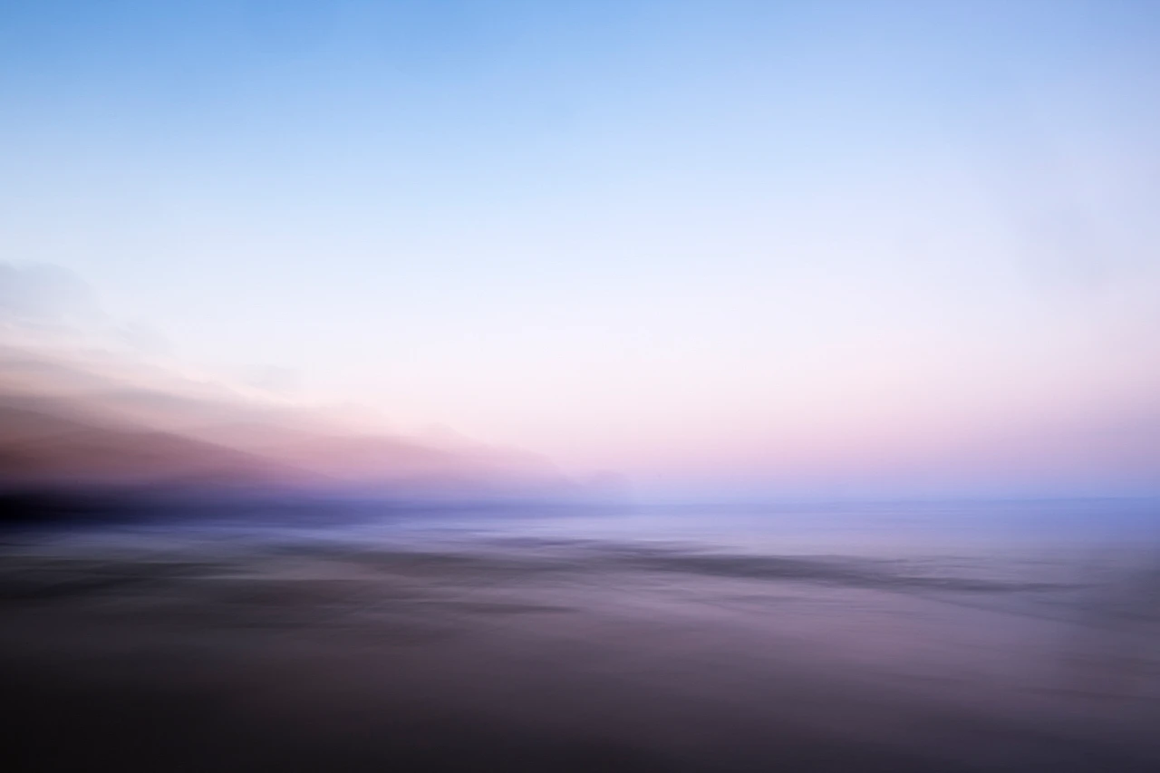 Photo floue en ICM de la côte de la Charente-Maritime