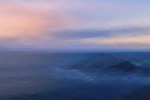Paysage côtier de l'Ecosse en ICM.