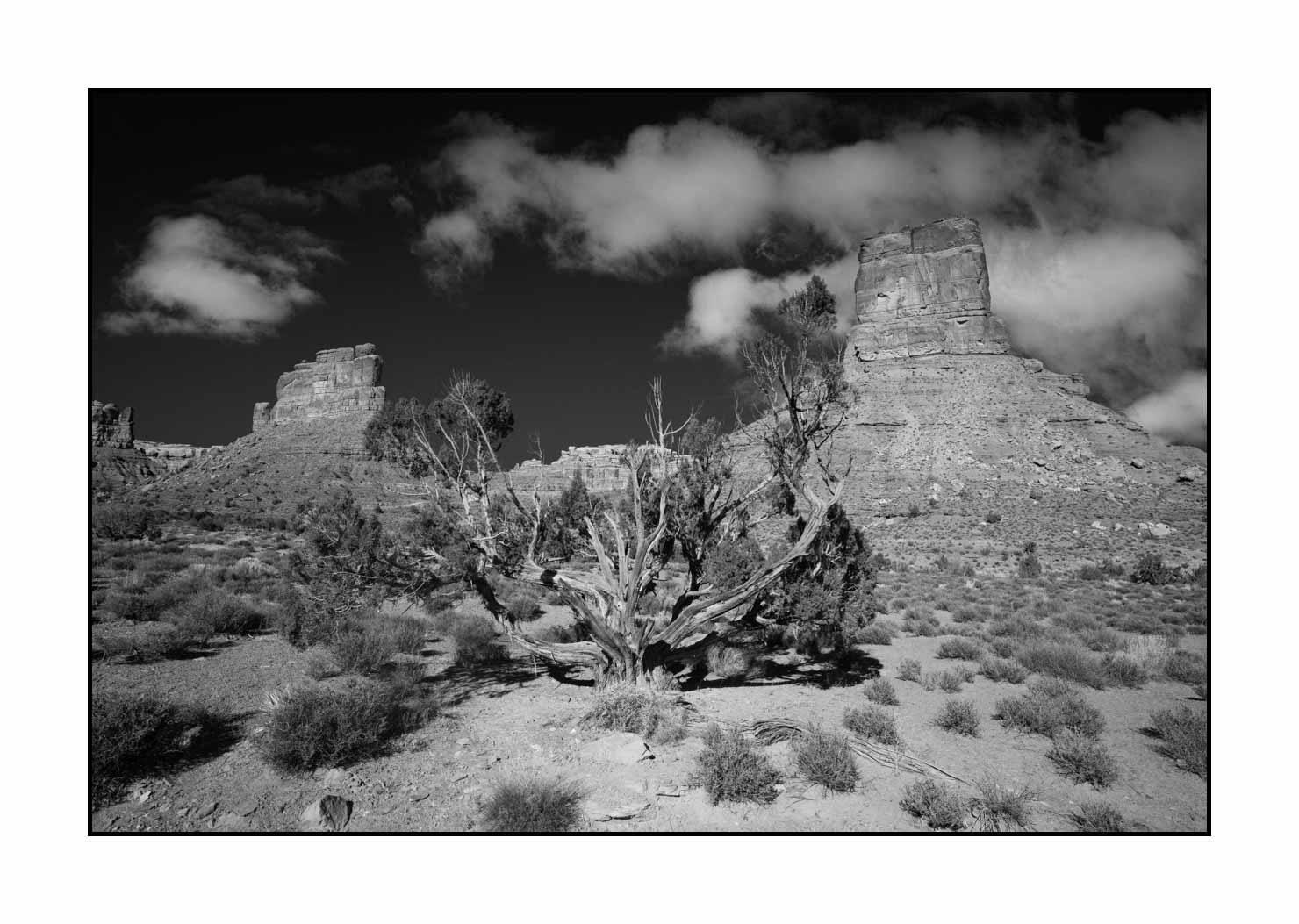 nuances-de-noirs-et-de-blancs/053-merveilles-naturelles-valley-of-the-gods/fr/07-valley-of-the-gods-noir-et-blanc-200129UTAGOD0076B