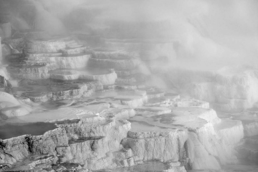Snowy landscape of yellowstone in winter. Snowy landscape of yellowstone in winter.