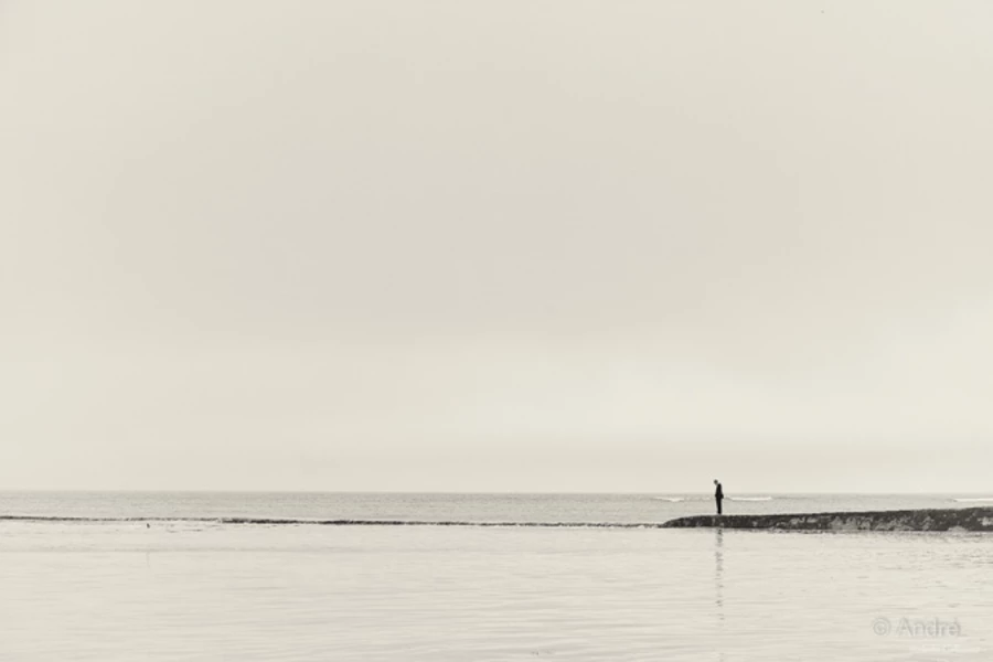 Photos of trainees during landscape photo workshops with Amar Gu