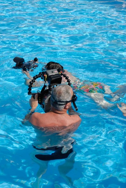 Ambiance des stages photo sous-marine avec Amar Guillen, Photogr Ambiance des stages photo sous-marine avec Amar Guillen, Photogr