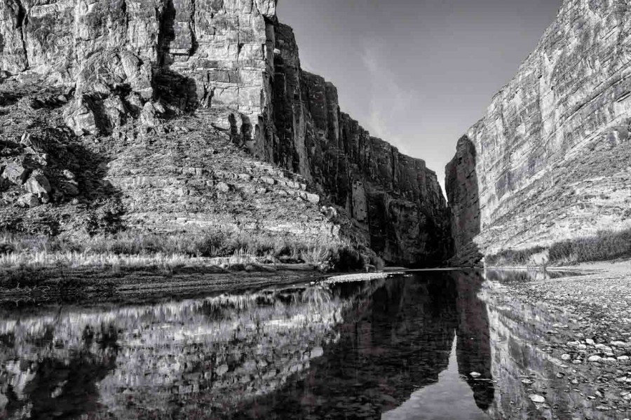 Landscape in black and white of Texas by Amar Guillen, photograp Landscape in black and white of Texas by Amar Guillen, photograp