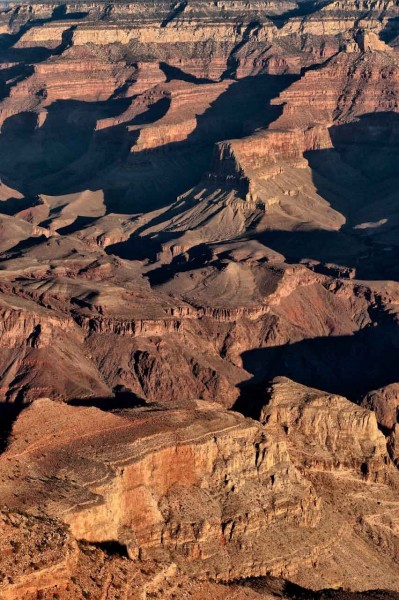 La rive sud du Grand Canyon dans l'état de l'Arizona aux Etats- La rive sud du Grand Canyon dans l'état de l'Arizona aux Etats-
