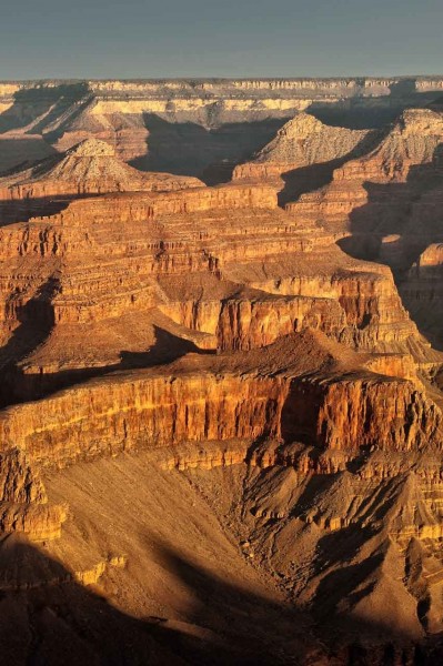 La rive sud du Grand Canyon dans l'état de l'Arizona aux Etats- La rive sud du Grand Canyon dans l'état de l'Arizona aux Etats-