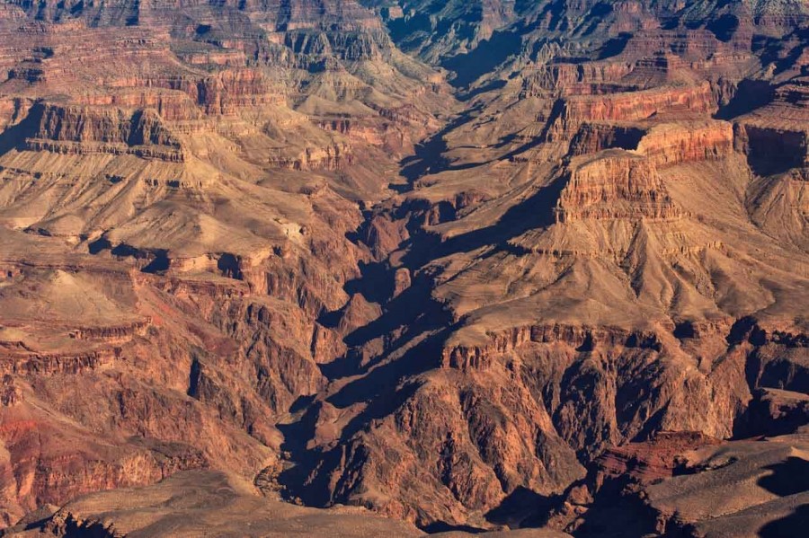 La rive sud du Grand Canyon dans l'état de l'Arizona aux Etats- La rive sud du Grand Canyon dans l'état de l'Arizona aux Etats-