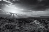 Blog Gallery -Big Bend in Texas in Black and White