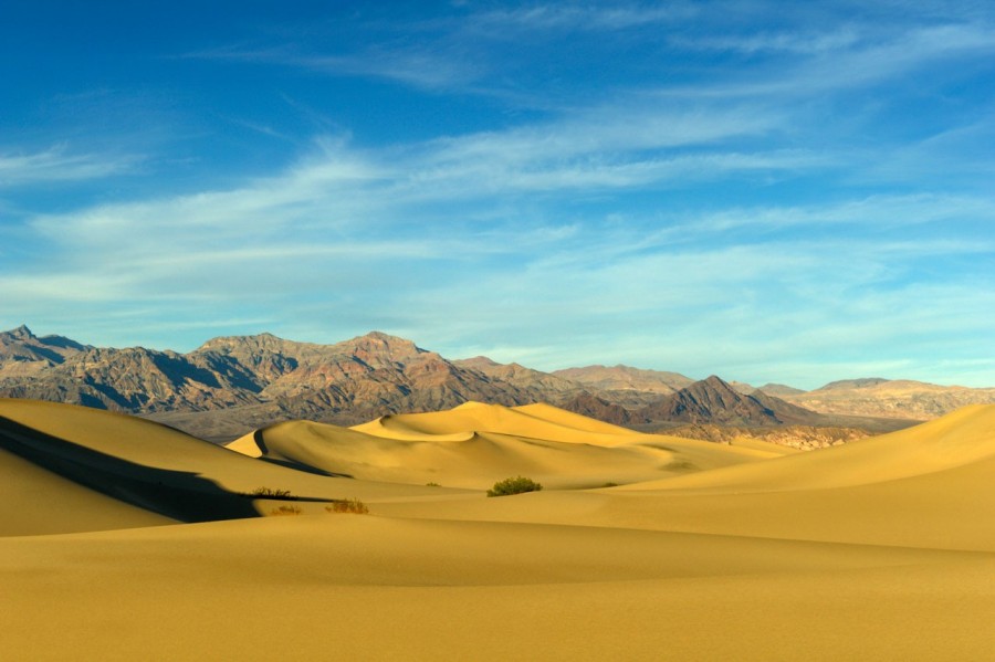 Paysage de la Vallée de la Mort en Californie. Paysage de la Vallée de la Mort en Californie.