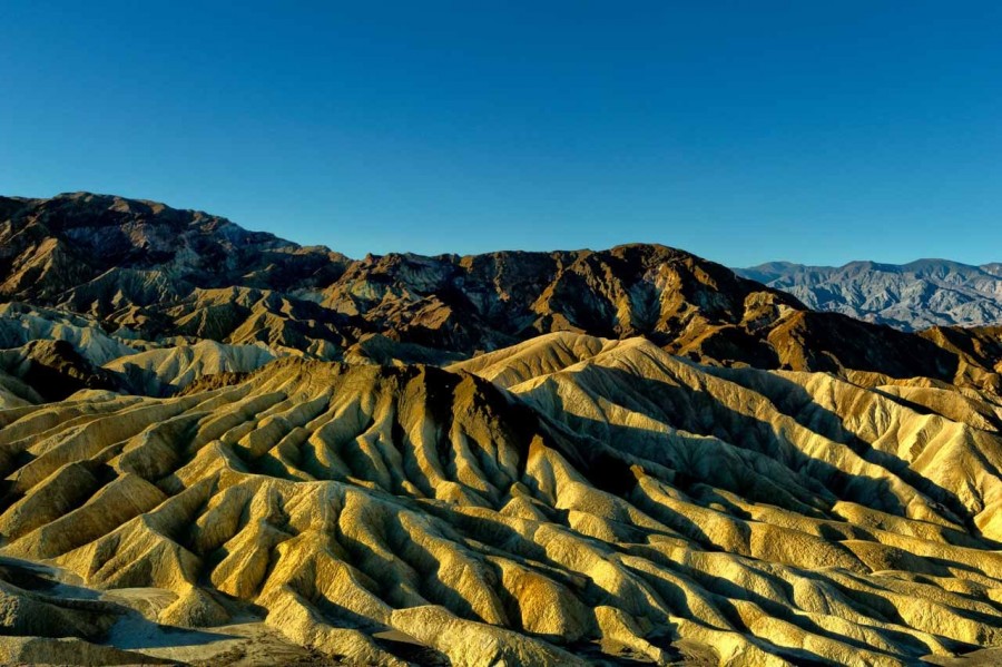Paysage de la Vallée de la Mort en Californie. Paysage de la Vallée de la Mort en Californie.