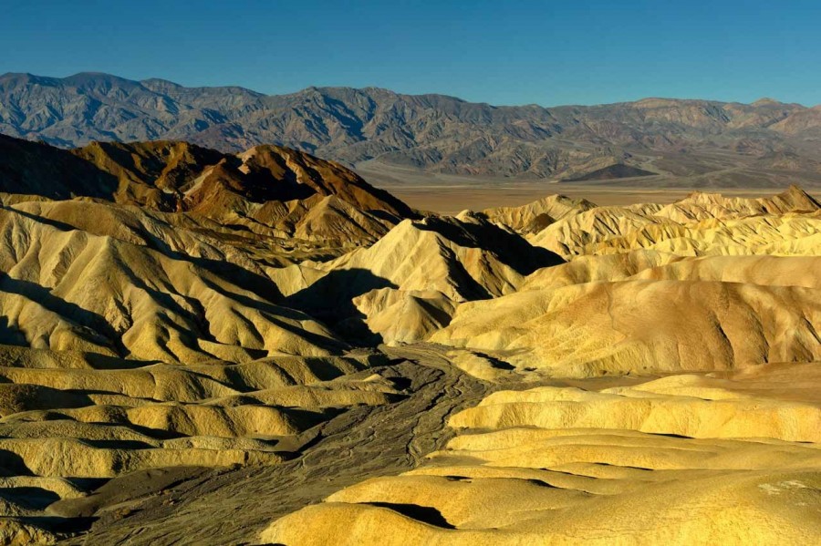 Paysage de la Vallée de la Mort en Californie. Paysage de la Vallée de la Mort en Californie.