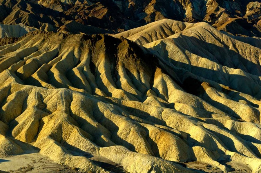 Paysage de la Vallée de la Mort en Californie. Paysage de la Vallée de la Mort en Californie.