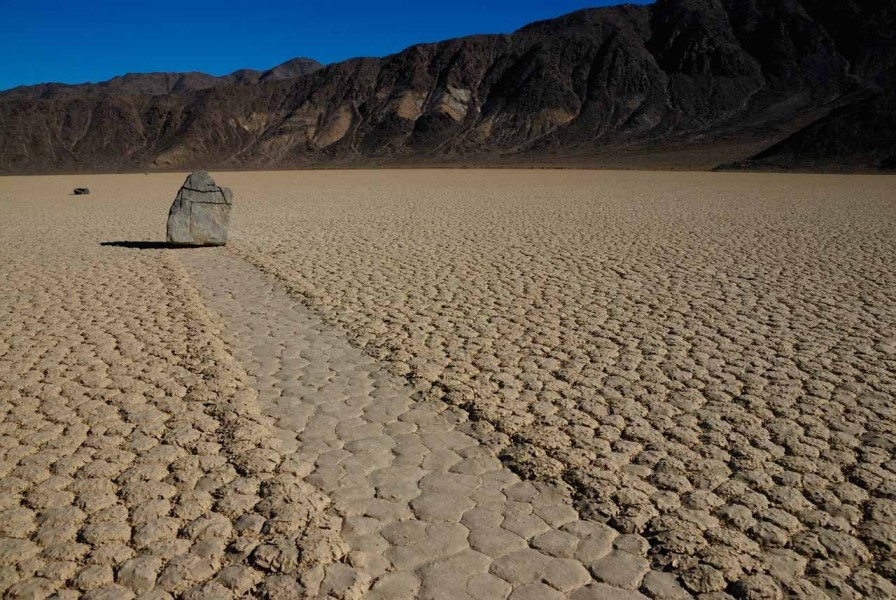 Paysage de la Vallée de la Mort en Californie. Paysage de la Vallée de la Mort en Californie.