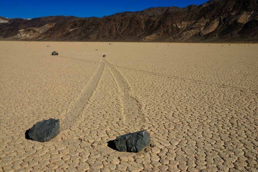 Paysage de la Vallée de la Mort en Californie. Paysage de la Vallée de la Mort en Californie.