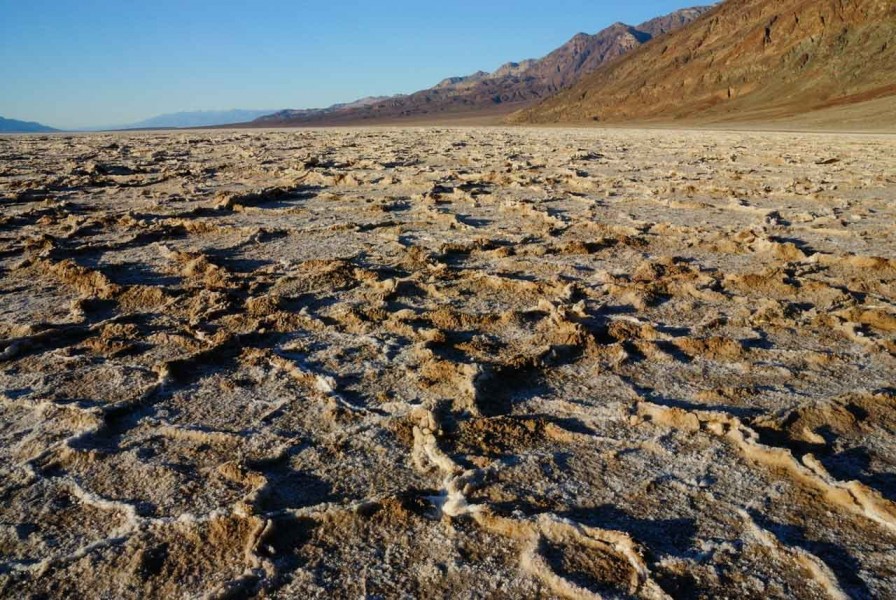 Paysage de la Vallée de la Mort en Californie. Paysage de la Vallée de la Mort en Californie.