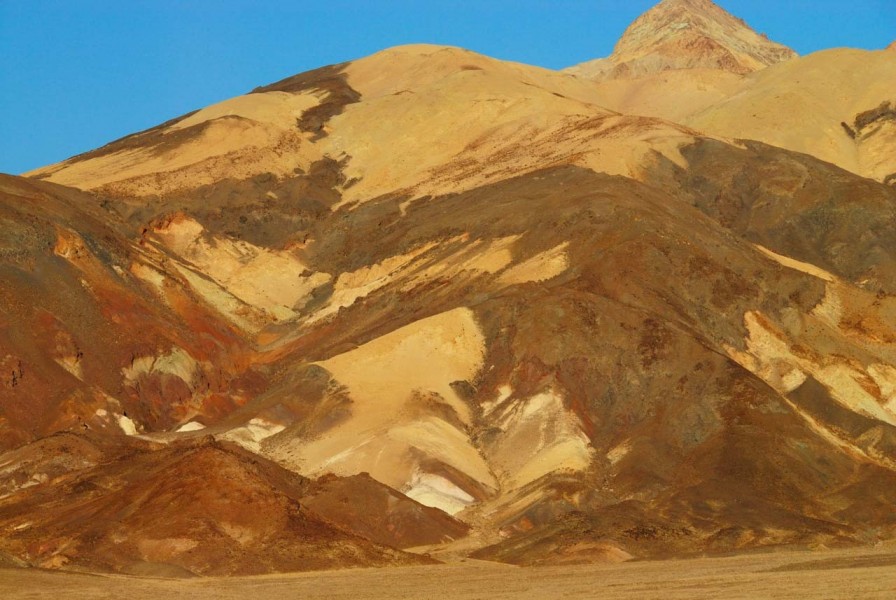 Paysage de la Vallée de la Mort en Californie. Paysage de la Vallée de la Mort en Californie.