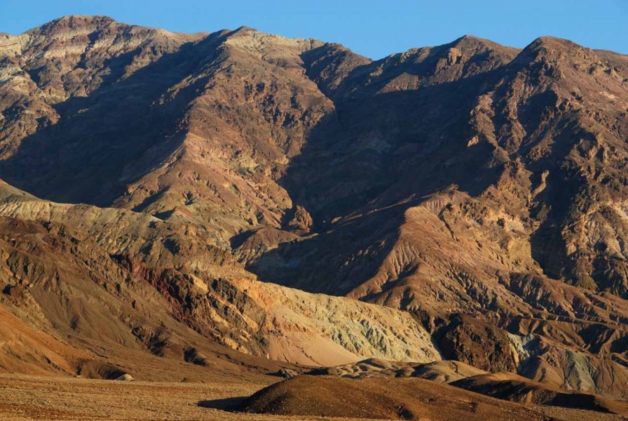 Paysage de la Vallée de la Mort en Californie. Paysage de la Vallée de la Mort en Californie.