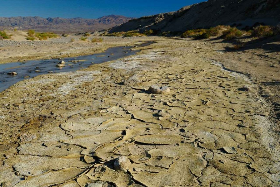 Paysage de la Vallée de la Mort en Californie. Paysage de la Vallée de la Mort en Californie.