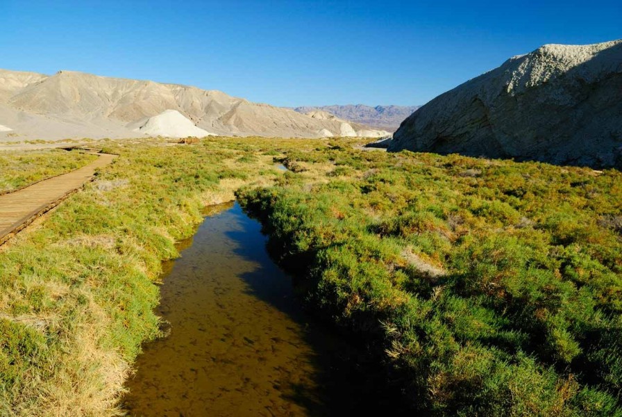 Paysage de la Vallée de la Mort en Californie. Paysage de la Vallée de la Mort en Californie.