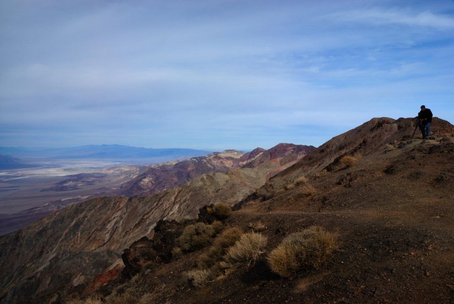 Paysage de la Vallée de la Mort en Californie. Paysage de la Vallée de la Mort en Californie.