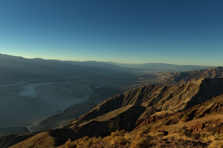Paysage de la Vallée de la Mort en Californie. Paysage de la Vallée de la Mort en Californie.
