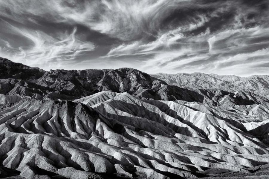 Zabriskie point in Death Valley, California, USA Zabriskie point in Death Valley, California, USA