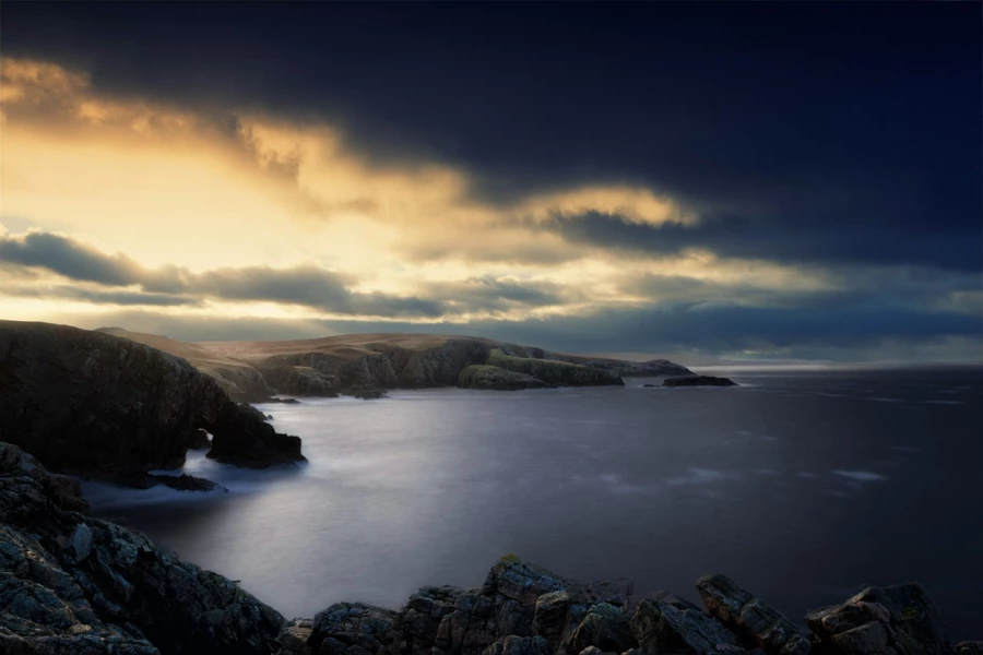 18 seascape of northern sutherland scotland