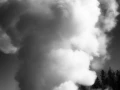 23 paysage du yellowstone en noir et blanc