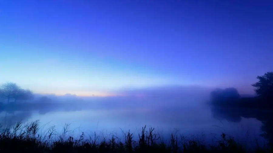 Paysage de la Haute-Saintonge en Charente-Maritime, France en couleur