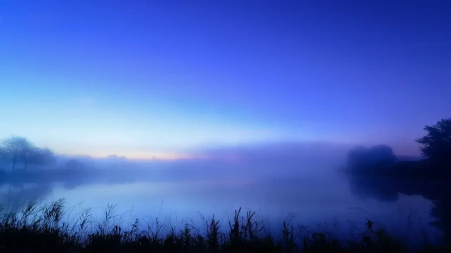 Landscape of Haute-Saintonge in Charente-Maritime, France, in color.