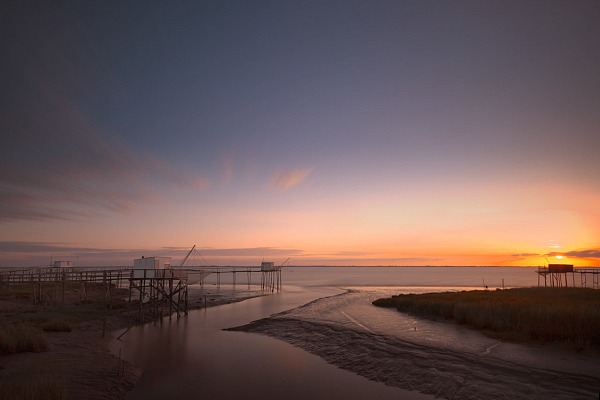 Pour composer cette photo de paysage, nous avons longtemps chercher le meilleur point de vue pour arranger tous les éléments.