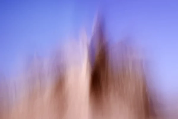 Landscape of the Badlands in South Dakota in United States in ICM. Fine art Photograph in black and white by Amar Guillen, photographer artist.