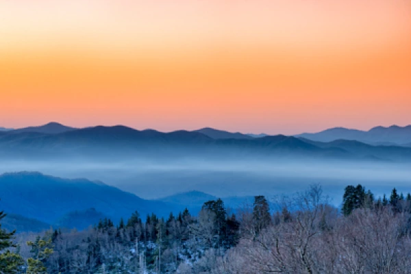 Photographs of the Smoky Mountains in Tennessee, USA.