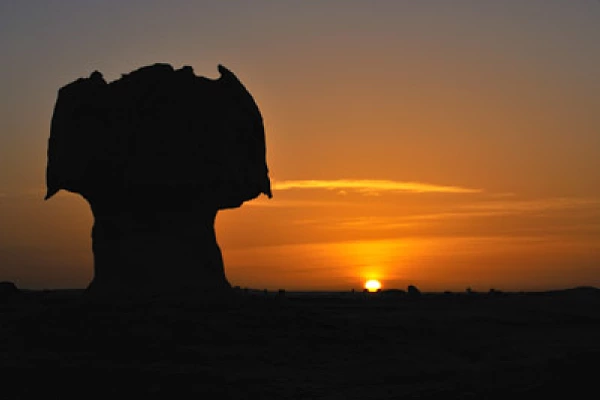 White Desert in Egypt. Photographs by Amar Guillen.