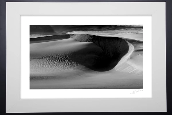 A fine art photo framed from the collection 'Death Valley'. Amar Guillen, artist photographer