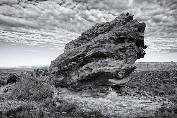 Landscape near Page in Arizona in United States. Photograph by Amar Guillen, photographer artist.