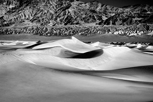 Dunes of Death Valley in California.