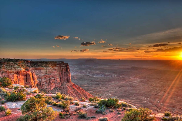 Paysage de Mesa Verde au Colorado aux Etats-Unis